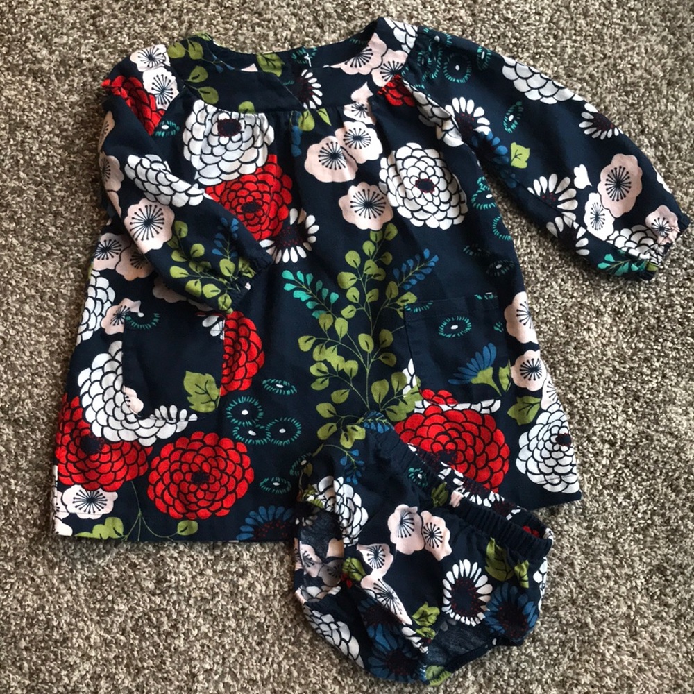 Tea Collection Dress or Tunic with Diaper Cover